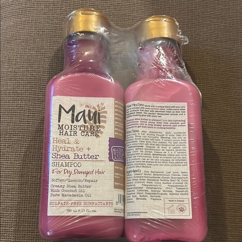 Pink Maui Shampoo and Conditioner